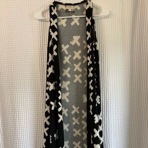 Lularoe Joy black with white X